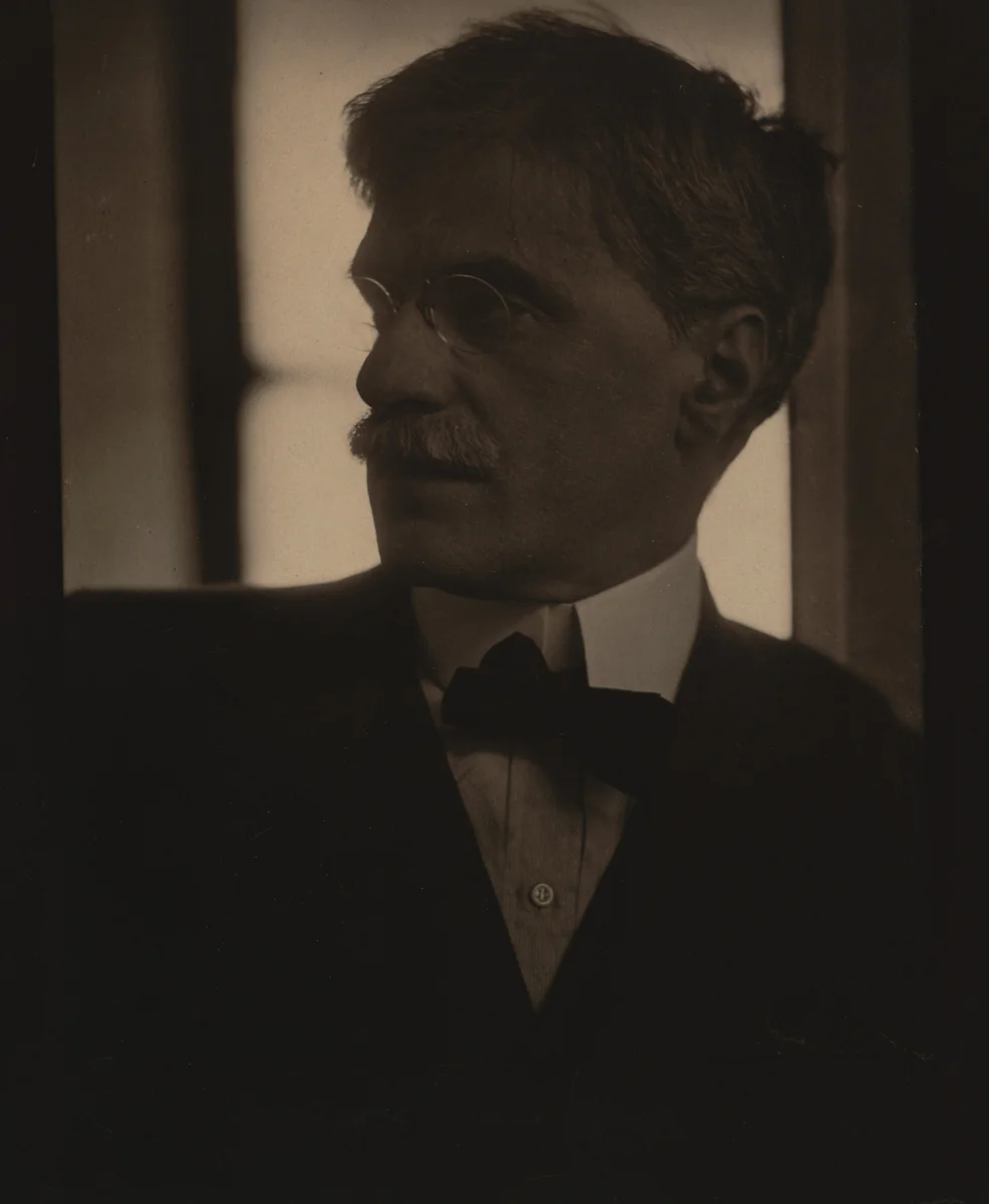 Alfred Stieglitz by Edward Steichen, photograph, 1909