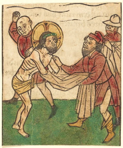 Christ Stripped of His Garment by Ludwig of Ulm, print, 1390-1510