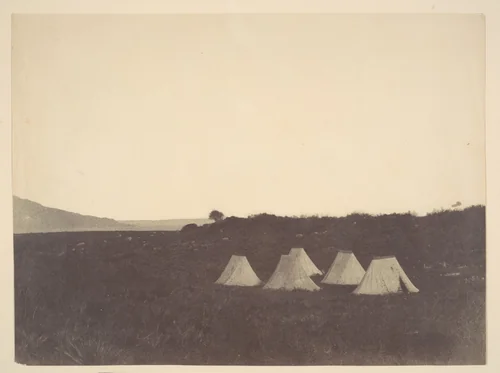 [Tents, Algeria] by John Beasley Greene, photograph, 1856