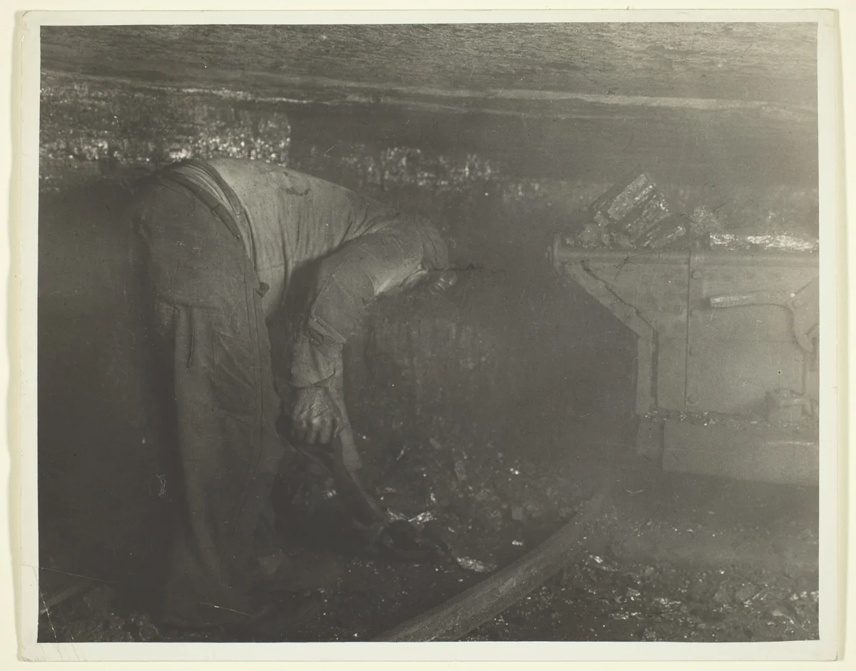 Pennsylvania Coal Mine by Lewis Wickes Hine, photograph, 1910
