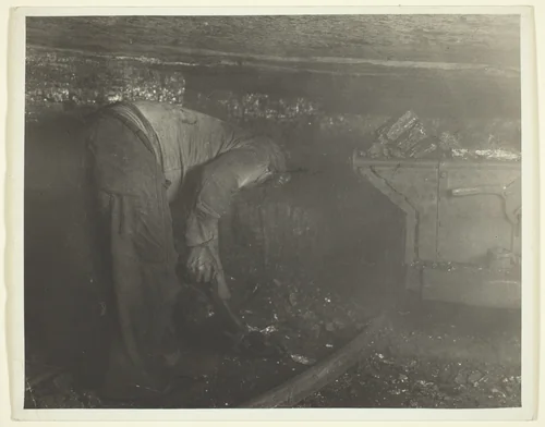Pennsylvania Coal Mine by Lewis Wickes Hine, photograph, 1910