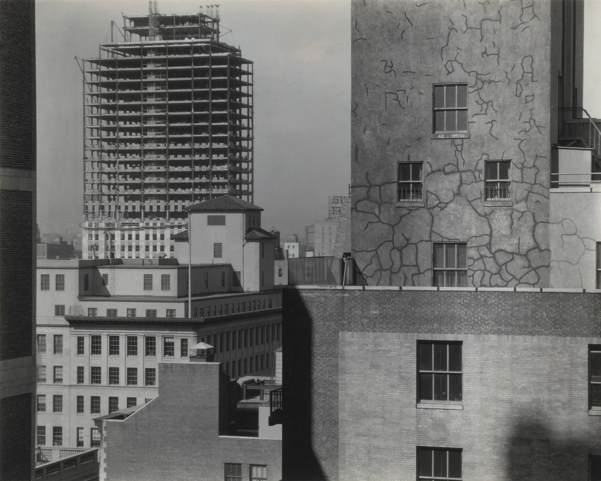 From My Window at An American Place, Southwest by Alfred Stieglitz, photograph, 1932
