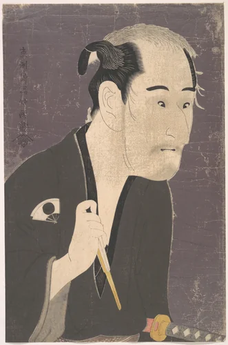 The Actor Onoye Matsusuke as a Ronin by Tōshūsai Sharaku, print, 1749-1795