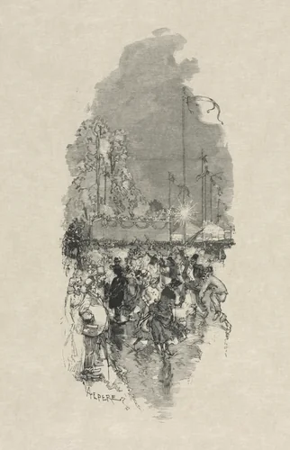 Festival by Auguste Louis Lepère, print, 1870-1918