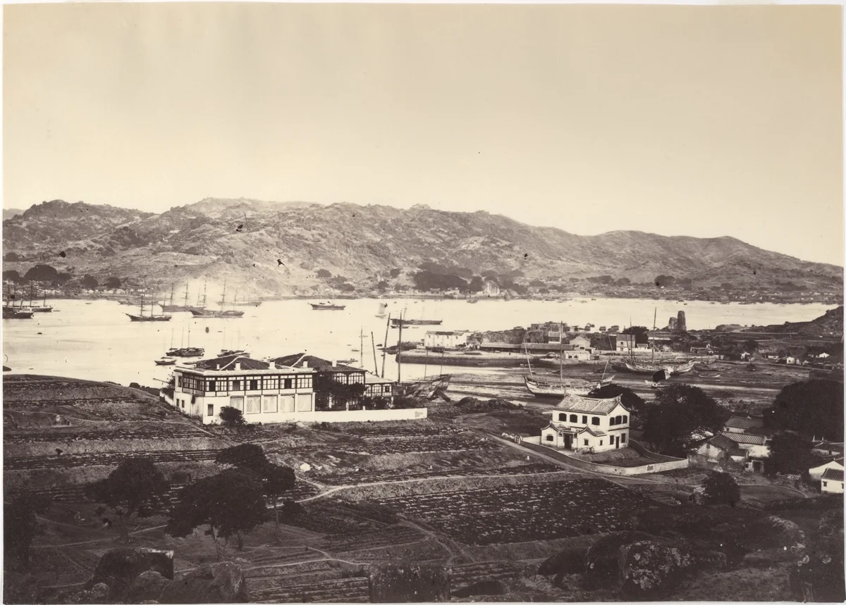 Lower Harbour, Amoy by John Thomson, photograph, 1869