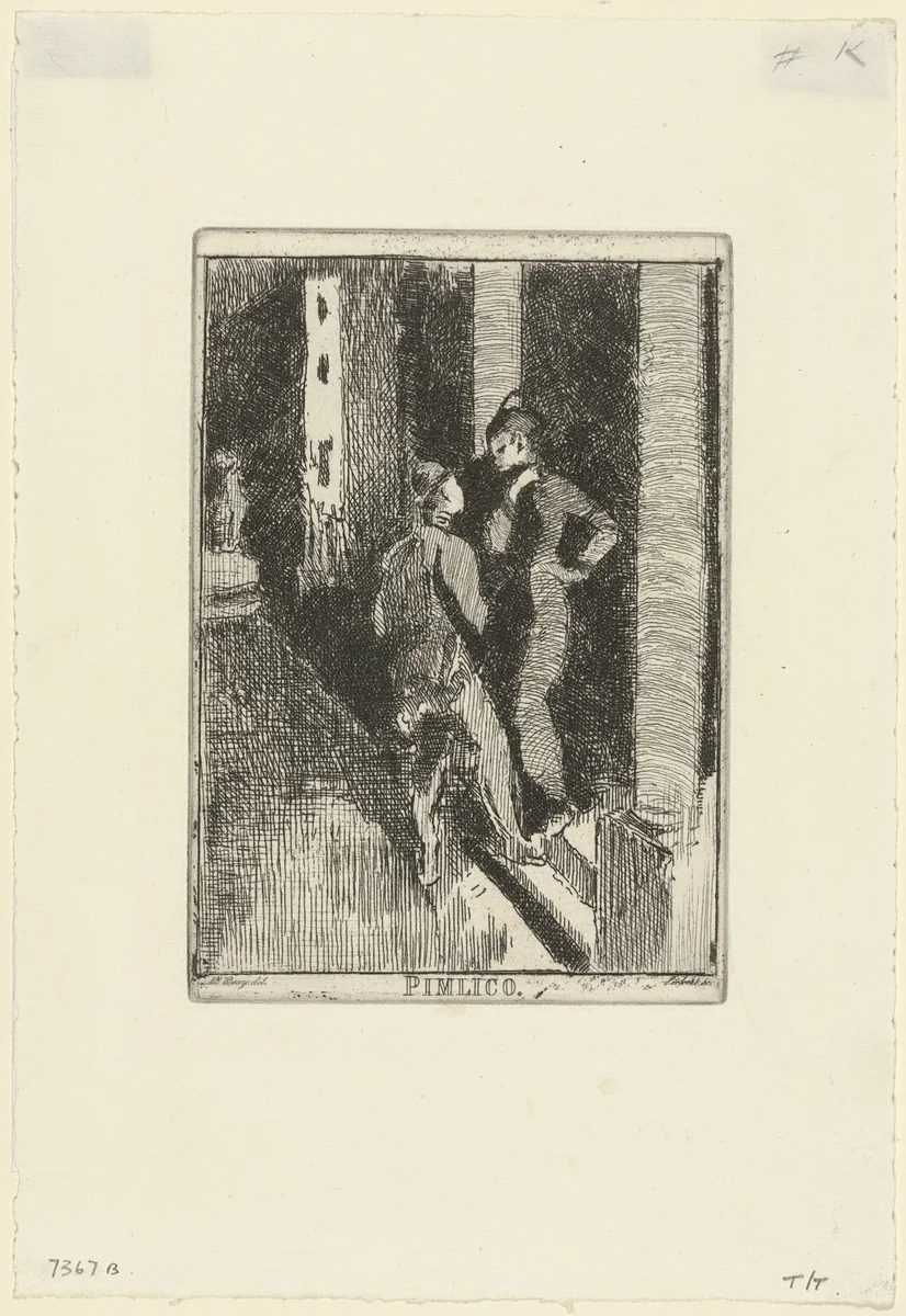Pimlico by Walter Richard Sickert, print, 1915