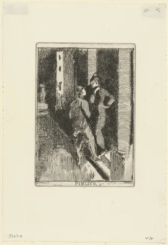 Pimlico by Walter Richard Sickert, print, 1915