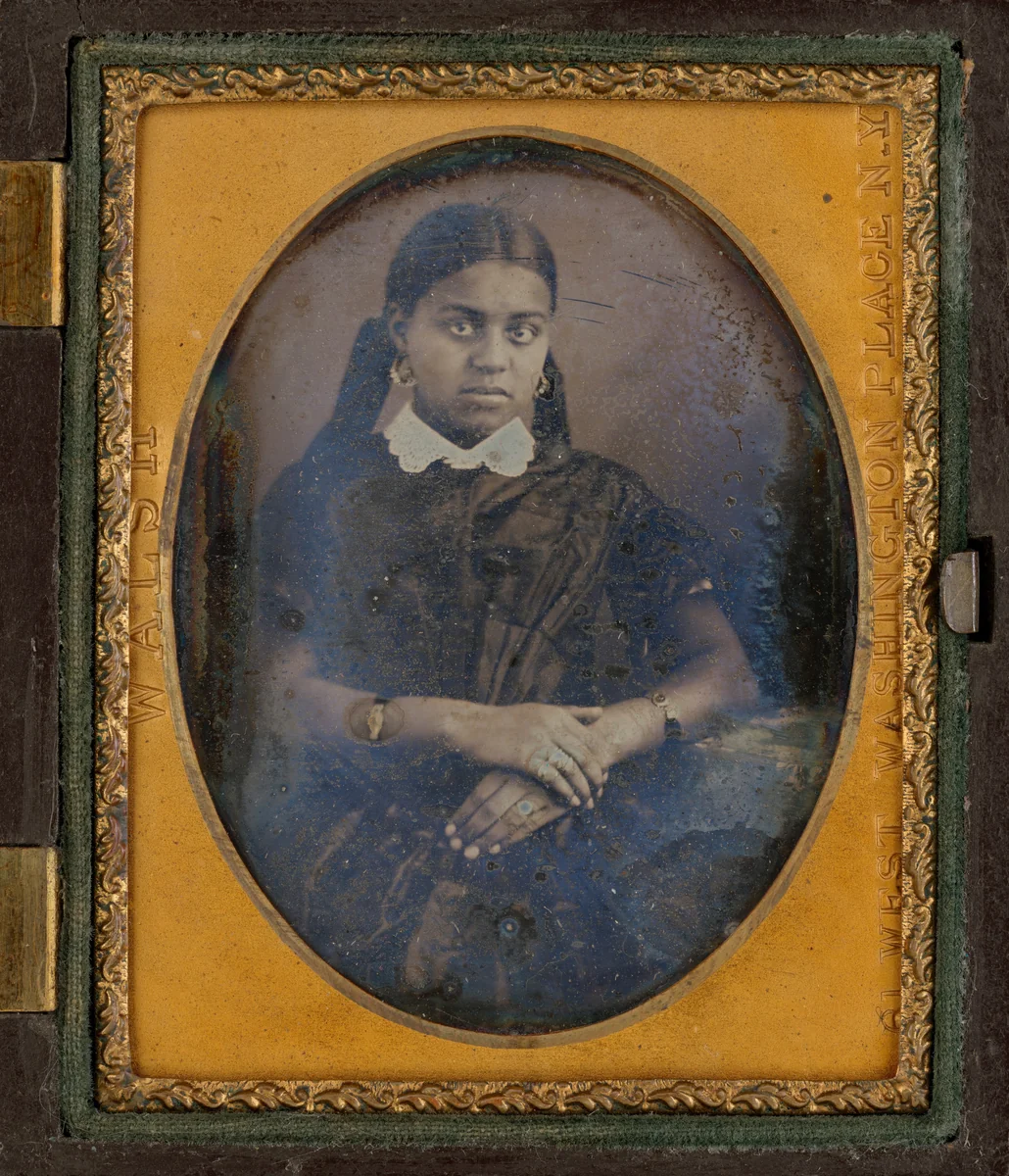 Portrait of a Woman by Thomas S. Walsh, photograph, 1845-1855
