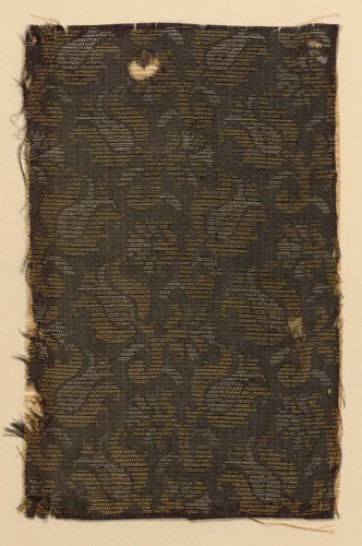 Fragment by Italy, textile, 1601-1625