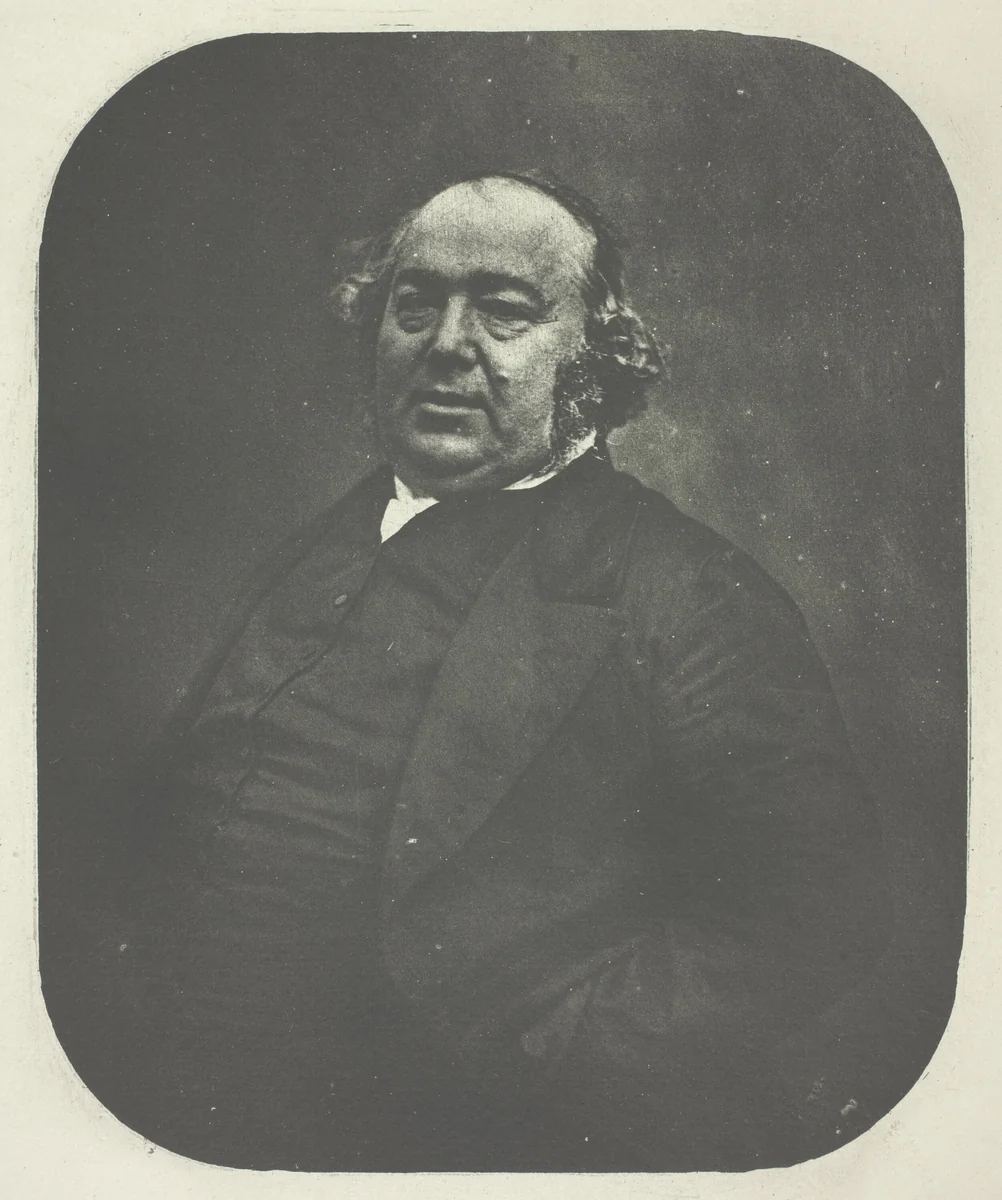 Portrait de Jules Janin d'Apres Nadar by Charles Nègre, print, 1852-1862