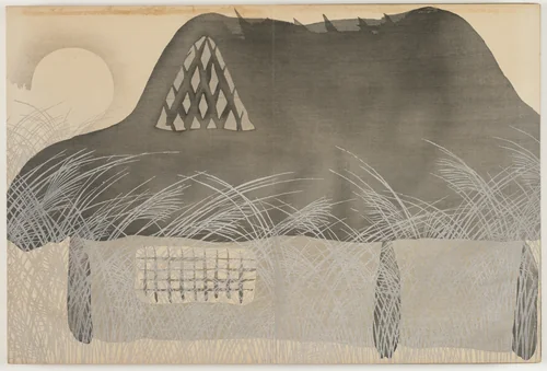 Flowers of a Hundred Worlds (Momoyogusa): Autumn Night (Aki no yoru) by Kamisaka Sekka, book, 1909-1910