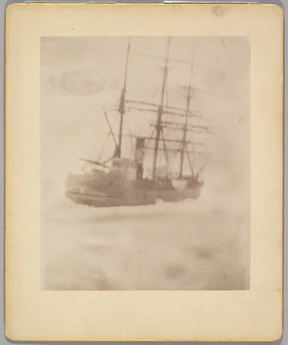 [Peary's Ship] by Robert E. Peary, photograph, 1893-1895