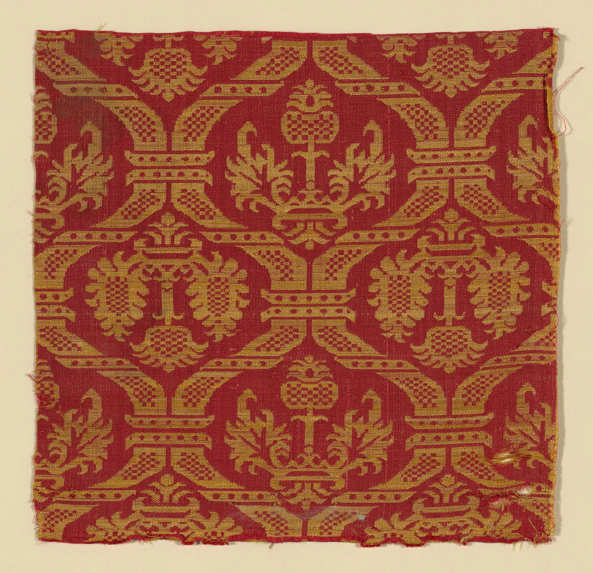 Fragment by Spain, textile, 1575-1600