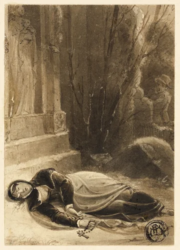 Lady of the Lake by Richard Westall, drawing, 1785-1834