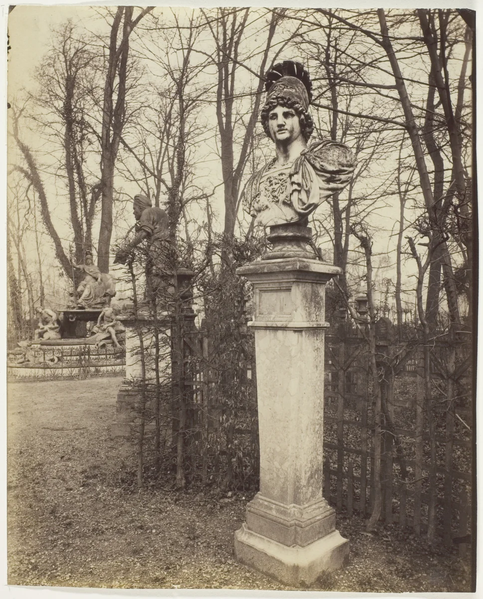 Versailles, Bosquet de l' Arc de Triomphe by Jean-Eugène-Auguste Atget, photograph, 1903