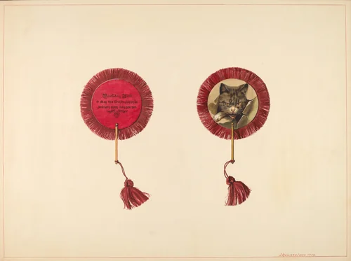 Book Mark & Birthday Wish by J. Howard Iams, index of american design, 1938