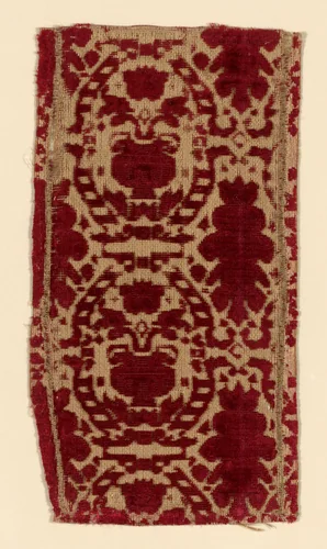 Fragment by Italy, textile, 1575-1600