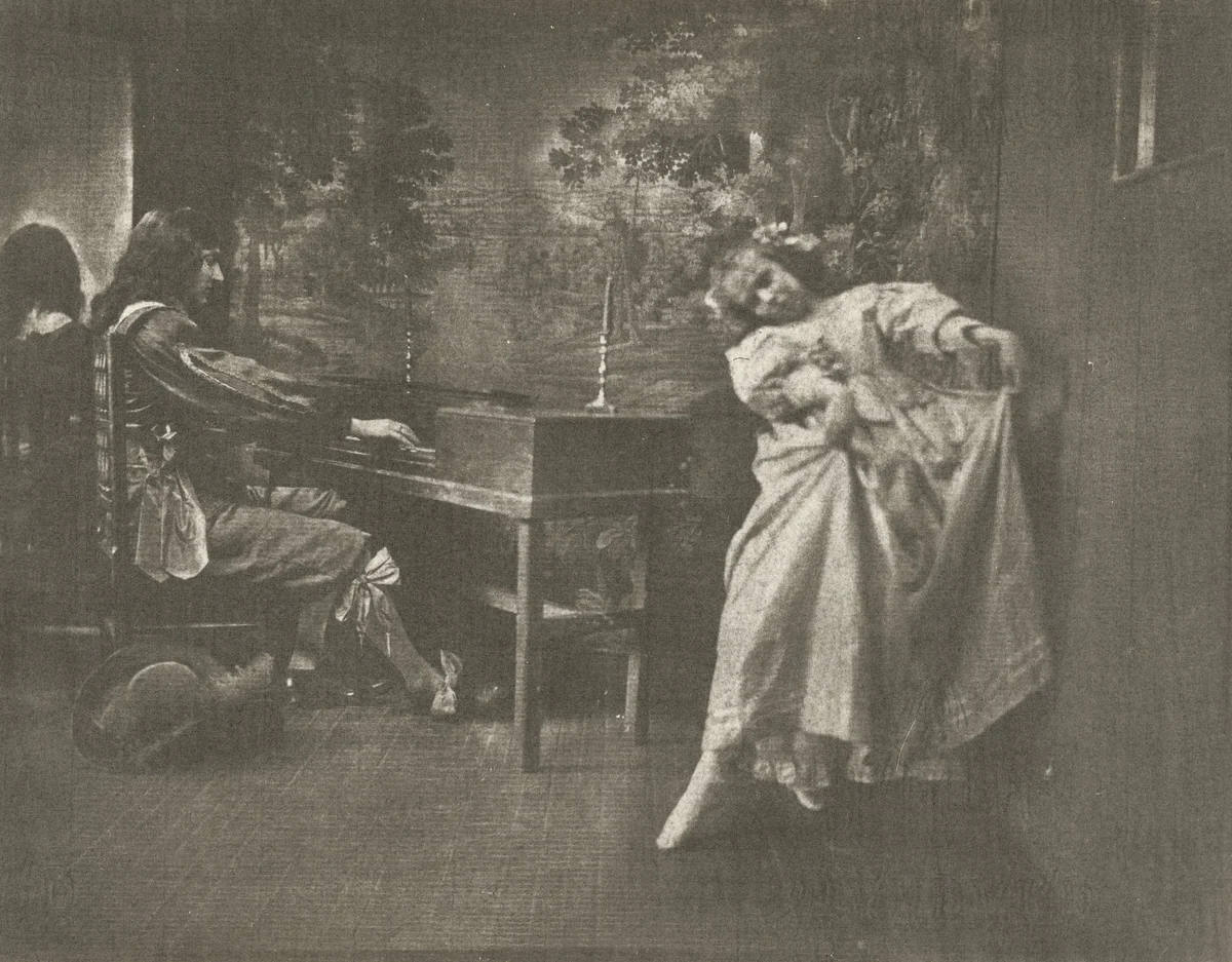The Rehearsal by Gertrude Käsebier, photograph, 1905