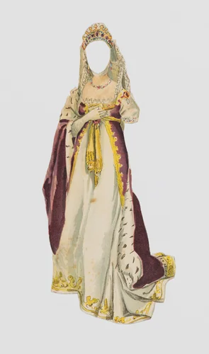 Queen Louise Court Robe by Elizabeth S. Tucker, print, 1895