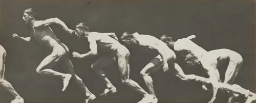 Untitled (Sprinter) by Étienne-Jules Marey, Georges Demeny, photograph, 1893