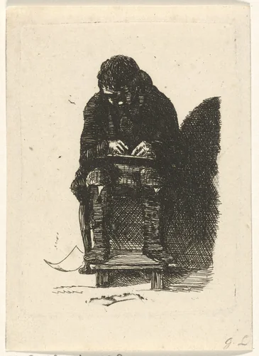 Tekenaar by Gerrit Lamberts, print, 1810-1850