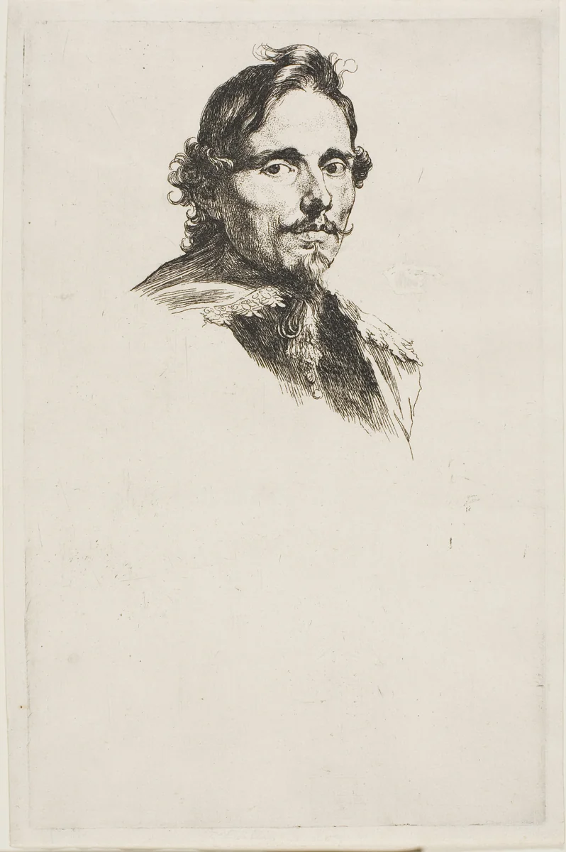 Philippe Le Roy by Anthony van Dyck, print, 1630-1640