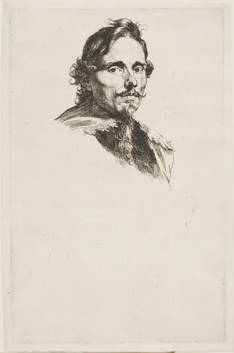Philippe Le Roy by Anthony van Dyck, print, 1630-1640