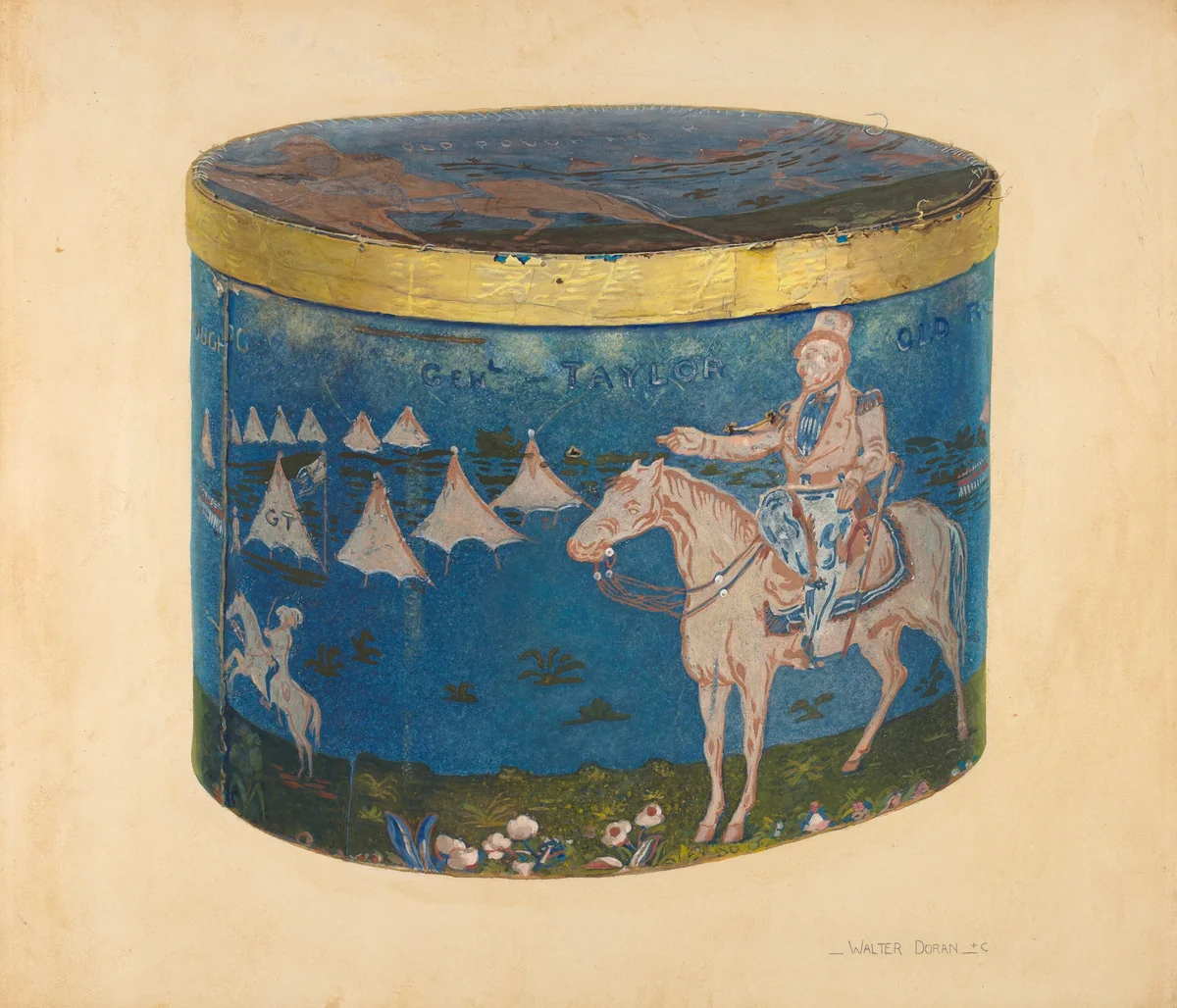 Bandbox by Walter Doran, index of american design, 1939