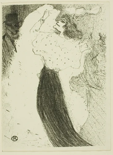 Eccentric Dance by Henri de Toulouse-Lautrec, print, 1894