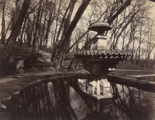 Parc de Saint-Cloud by Eugène Atget, photograph, 1907