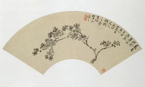 Apricot by Wu Xizai, painting, 1800-1870