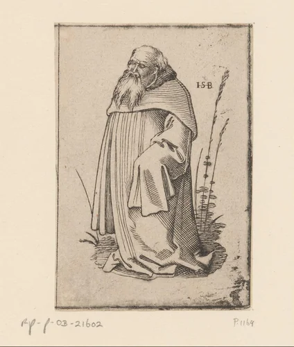 Monnik van de orde der Jozefieten by anonymous, print, 1526