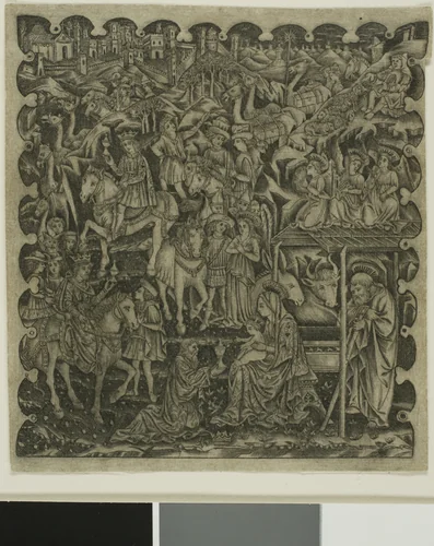 Adoration of the Magi by Unknown Artist, print, 1701-1799
