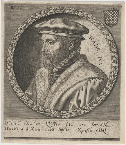 Hadrianus Junius by Unknown 19th Century, print, 1562
