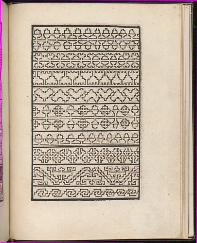 Page from Ein new kunstlich Modelbuch...(Page 47r) by Peter Quentel, book, 1544