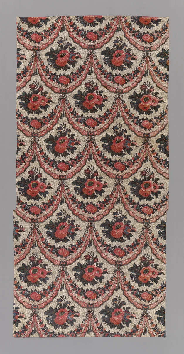 Panel by France, textile, 1725-1775