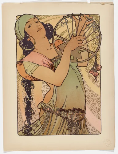 Salomé from L'Estampe moderne, no. 2 by Alphonse Mucha, print, 1897