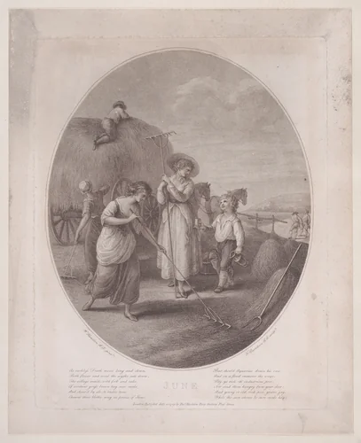 June by Francesco Bartolozzi, print, 1789