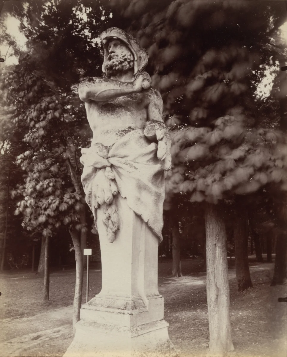 Saint-Cloud by Eugène Atget, photograph, 1922