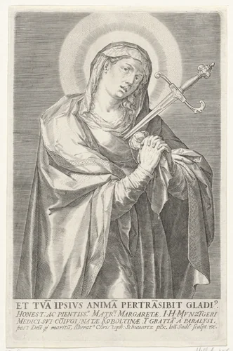 Mater Dolorosa by Unknown, print, 1588-1595