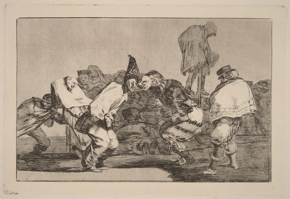 Disparate de Carnabal (Carnival Folly) by Francisco Goya, print, 1816