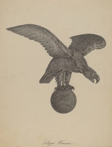 Eagle by Filippo Porreca, index of american design, 1935-1942