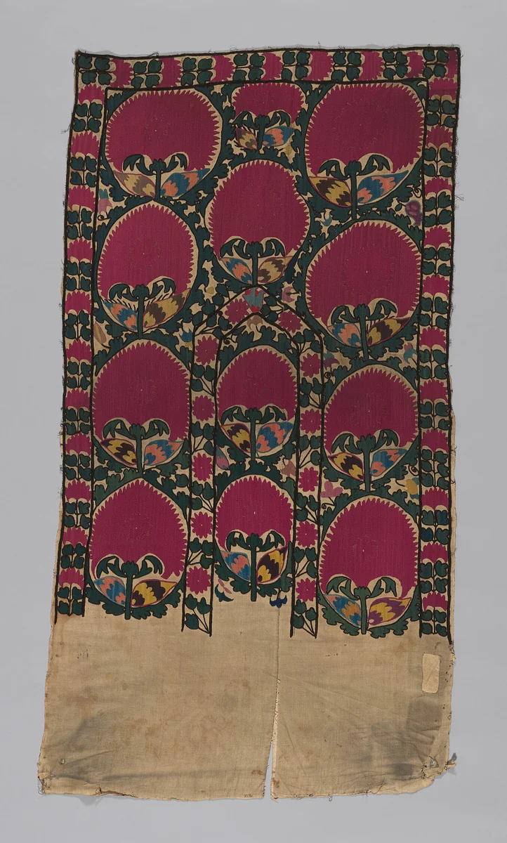 Panel by Uzbekistan, textile, 1801-1900