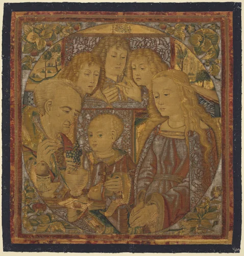The Mystical Grapes by Unknown, textile, 1495-1505