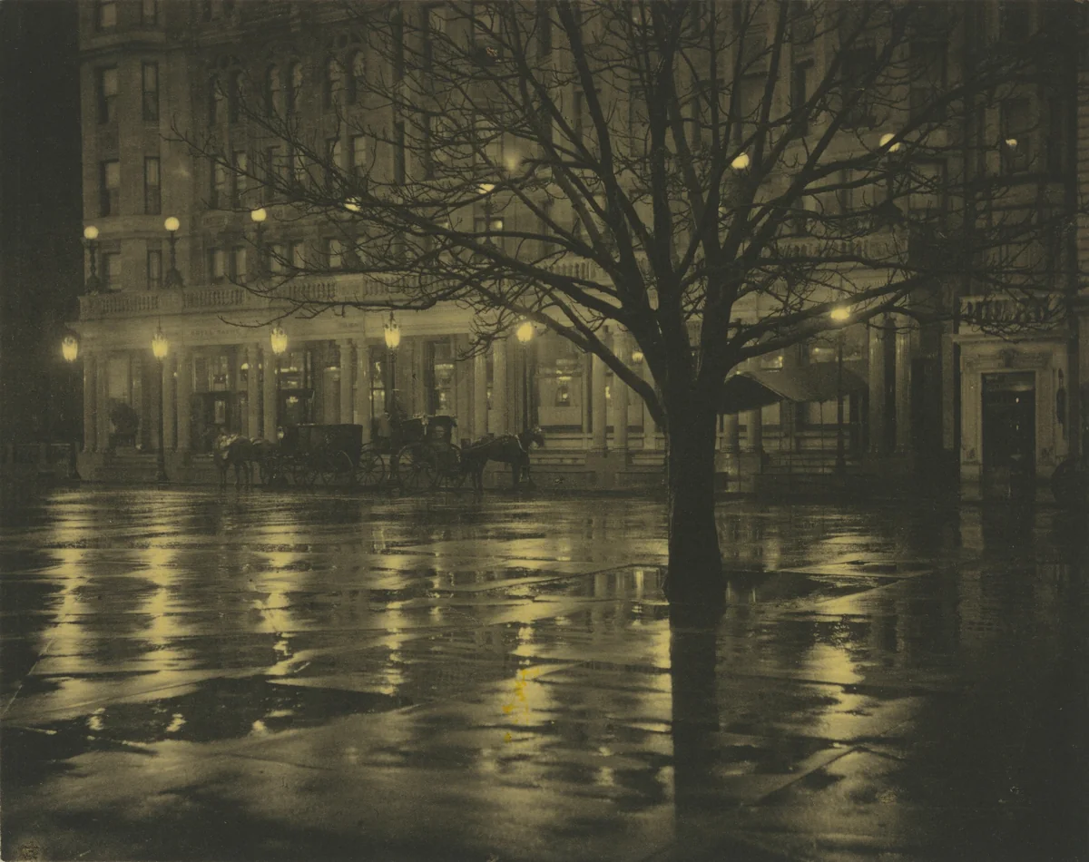 Savoy Hotel, New York by Alfred Stieglitz, photograph, 1897