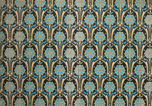 Sutherland by Owen Jones, textile, 1870-1871