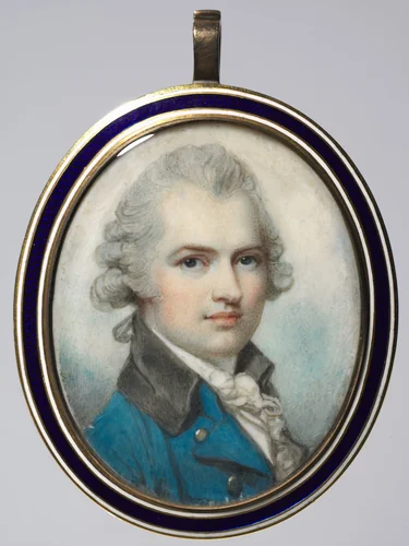 Portrait of a Man by Richard Cosway, painting, 1785-1795