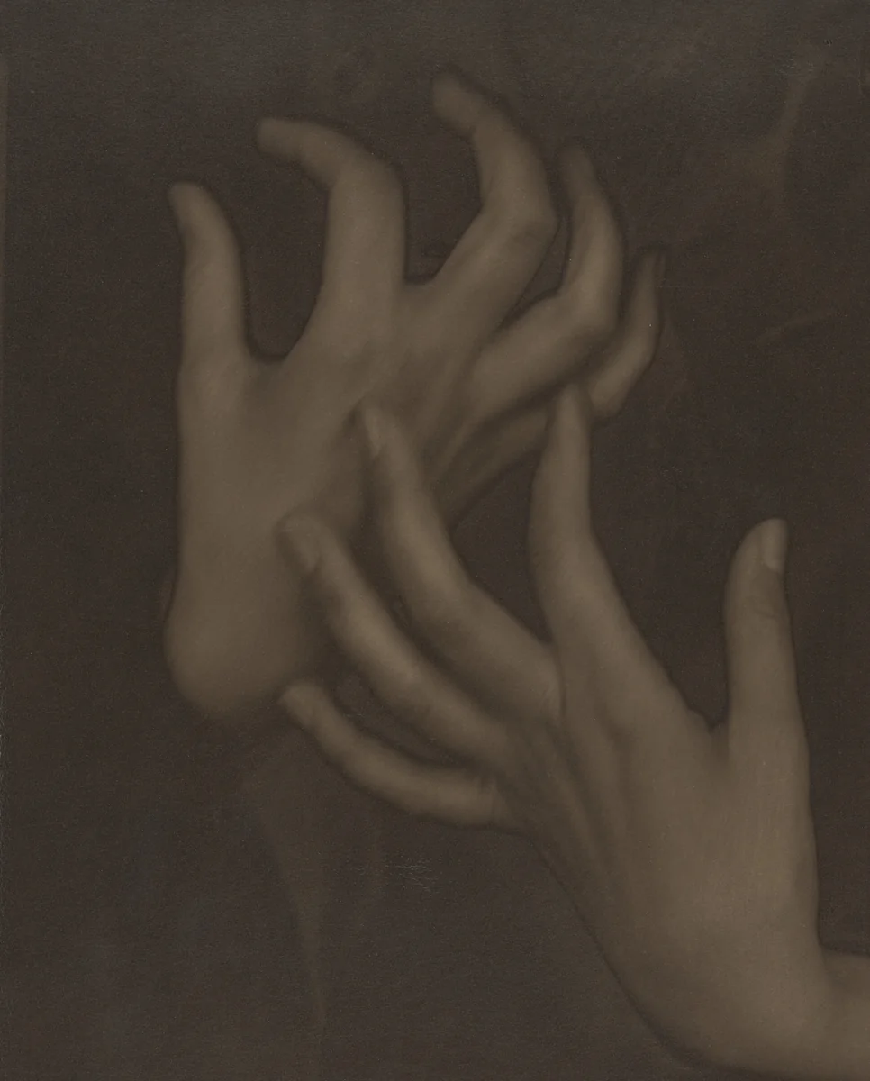Georgia O'Keeffe - Hands by Alfred Stieglitz, photograph, 1919