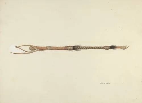 Quirt by Flora G. Guerra, index of american design, 1939