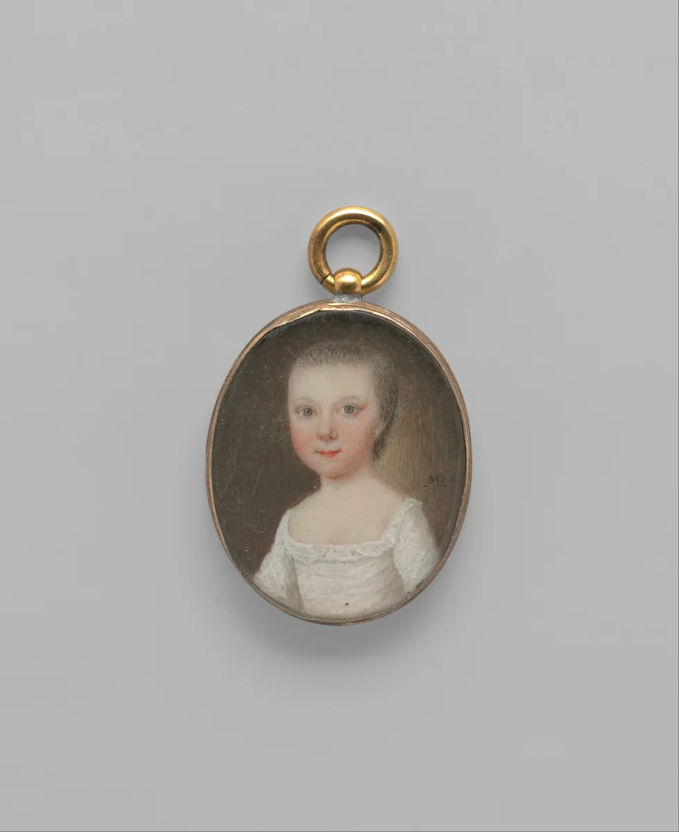 Henrietta Middleton by Mary Roberts, artwork, 1752-1758